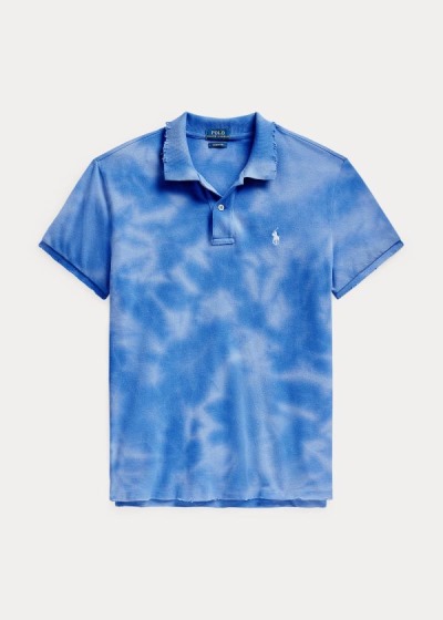 Polo Ralph Lauren Classic Fit Frayed Polo Shirt Dame Danmark (VFHOE2549)